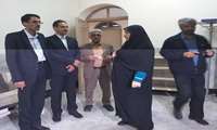 بازدید معاونت محترم درمان از آمادگی  بخشهای بیمارستان  جهت بحران  کرونا