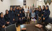  مراسم تقدیر وتشکر از ریاست بیمارستان خاتم الانبیاء(ص) به مناسبت روز پزشک