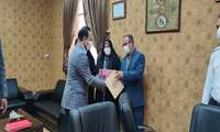 تقدیر از همکاران حراست و حفاظت فیزیکی دانشگاه و بیمارستان خاتم الانبیاء (ص) در روز میلاد امام موسی کاظم (ع)