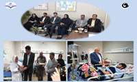 عیادت ازبیماران به مناسبت گرامیداشت ایام الله دهه فجر 