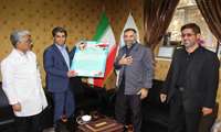 تقدیر و تشکر فرمانده لشکر 14 امام حسین (ع) اصفهان از رئیس بیمارستان خاتم الانبیاء(ص) زاهدان در راستای حمایت وارائه خدمات و درمان مجروحین حادثه تروریستی محور خاش-زاهدان